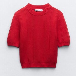 Zara Red Sweater